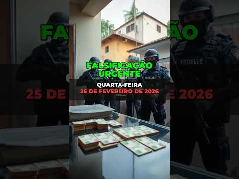 POLÍCIA FEDERAL DESMANTELA REDE DE FALSIFICAÇÃO EM MG...
