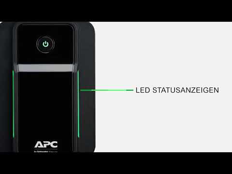 APC BX750MI-GR Back UPS 750VA 230V Schuko 4-fach video preview