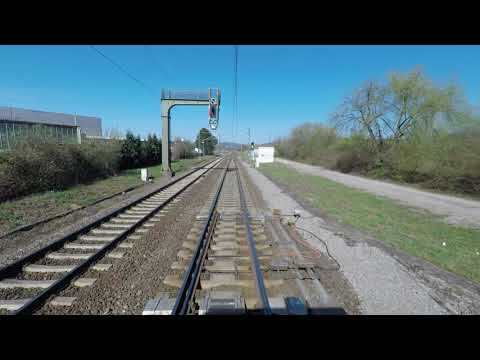 Cabinerit, Führerstandmitfahrt: Mannheim Friedrichsfeld - Mainz Bischofsheim GBF