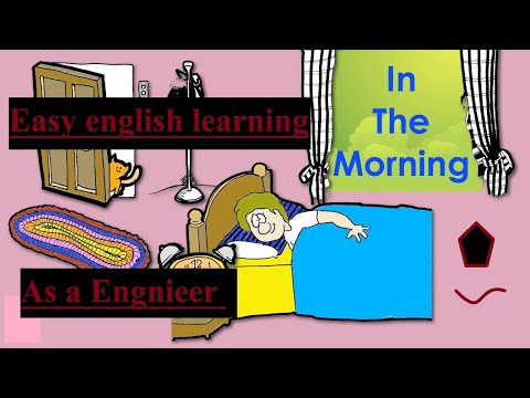 Easy English Learning .. In the morning .@asaengineerbd5262