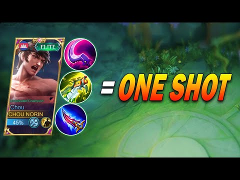 CHOU THE BESTONE SHOT INSANE DAMAGE - BUILD TOP 1 GLOBAL CHOU
