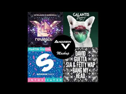 Afrojack Hardwell Solveig Galantis Guetta - Bang My Intoxicated Hollywood Runaway (Andrew V Mashup)