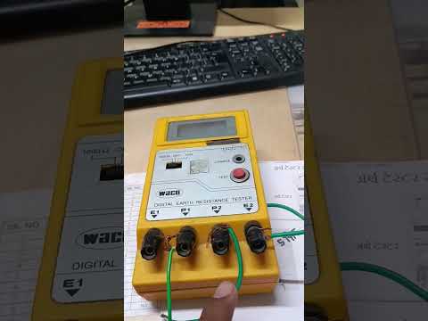 Digital Earth Resistance Tester With Tool Kit