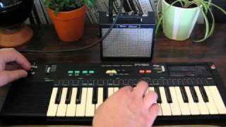 Video thumbnail for Circuit Bent Casio PT180 by Commodore Crush