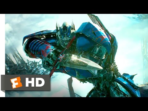 Transformers: The Last Knight (2017) - Optimus Arrives Scene (9/10) | Movieclips