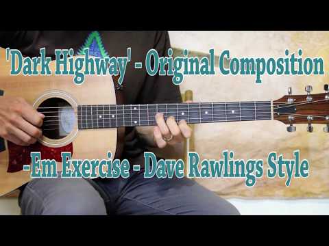 Exercise in E minor - Dave Rawlings Style Guitar Lesson