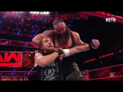 Dean Ambrose vs Braun Strowman RAW 28 Septembre 2017 VF