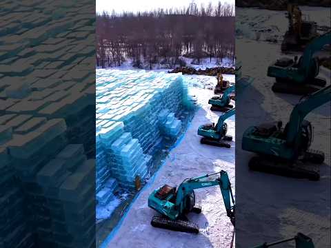 இந்த பனிக்கட்டிகள் எதுக்கு? |How China brings ice for the Harbin Ice Festival
