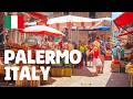 Palermo Sicily Italy Walking Tour 4K