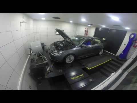 Jetta TSI no dinamômetro Hard Garage