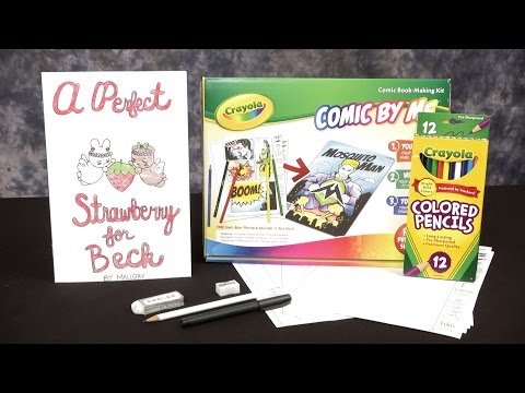 Crayola Comic By Me Comic Book Making Kit from Lulu Jr.