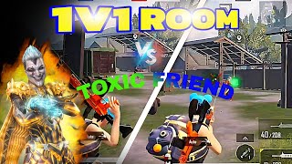 1V1 ROOM WITH TOXIC FRIEND 🔥|BGMI TDM GAMEPLAY VIDEO BY STAYER GAMING