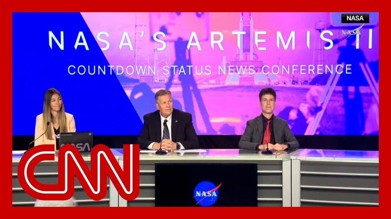 NASA Artemis II prelaunch news conference
