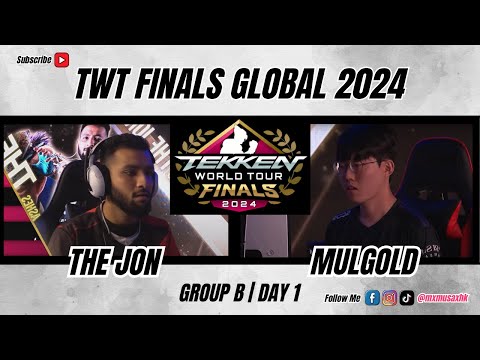 #TWT2024 Global Finals DAY 1 | The Jon vs MulGold | Group B Tekken 8