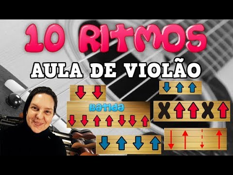 COMO TOCAR 10 RITMOS NO VIOLÃO PASSO A PASSO