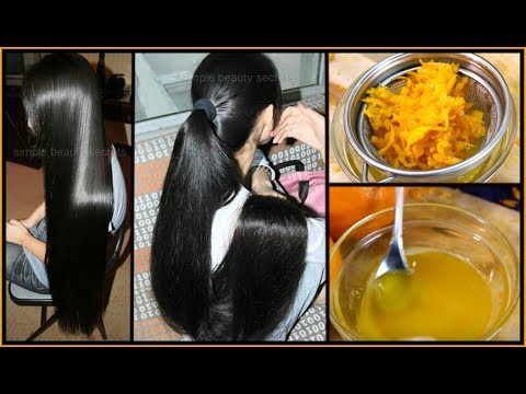 How To Grow Extremely Long & Thicken Hair - Magical Hair Regrowth Treatment Video