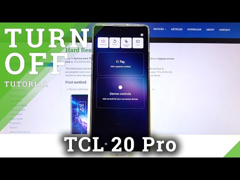 How to Switch Off TCL 20 Pro 5G?