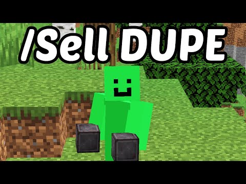 Minecraft /sell Dupe for Java 1.19.4 (Multiplayer)
