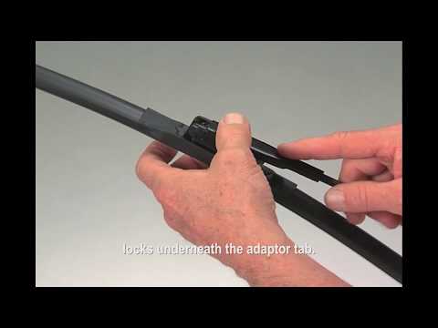 TRICO Ice Pinch Tab Arm Wiper Blade Installation Video (Subtitles)