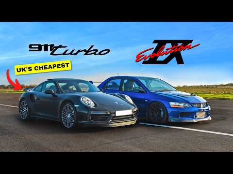 NO ONE EXPECTED IT - 911 TURBO vs BUILT MITSUBISHI EVO 9