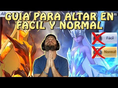 GUIA PARA EL NUEVO ALTAR EN FACIL Y NORMAL!! Saint Seiya Awakening
