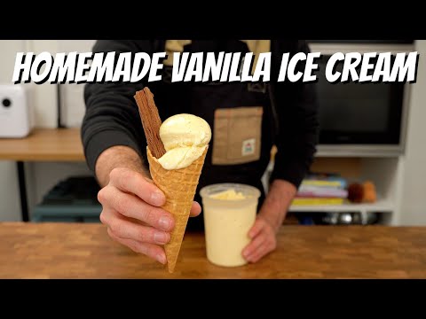 How To Make Homemade Vanilla Ice Cream From Scratch