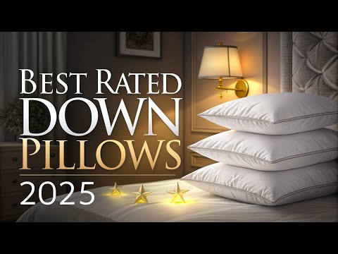 Best Rated Down Pillows 2025 💤 | Top 5 Luxury Picks