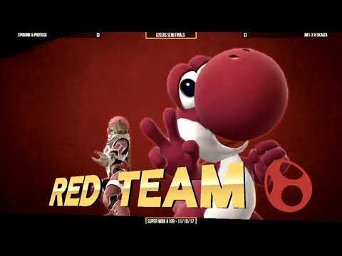 WBB #109 | Spirunk & Protege vs JM1-3 & Skaiza - Losers Semi Finals - Smash 4 Doubles