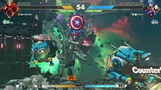 【ビーキョウの戯れ】マーベル闘魂 キャップ&Ms.マーベル