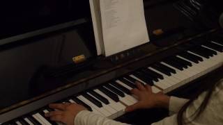 "Sunday Kind of Love" piano and vocals