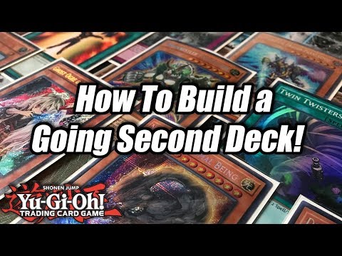 Yu-Gi-Oh! How to Build a Going Second Deck!
