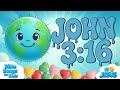 God’s Greatest Gift | John 3:16 Memory Verse Song Easy for Kids to Learn
