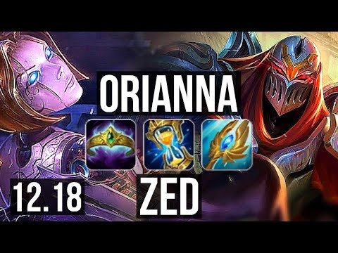 ORIANNA vs ZED (MID) | 5/1/11, 1.7M mastery | KR Diamond | 12.18