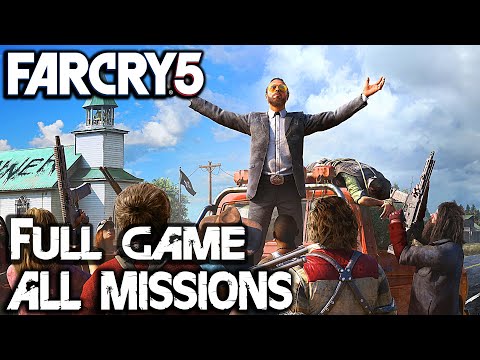Far Cry 5 FULL Game Walkthrough - All Story Missions - No Commentary