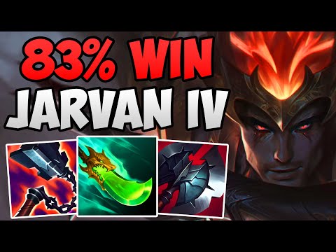 83% WIN RATE JARVAN IN KOREAN CHALLENGER! | CHALLENGER JARVAN IV JUNGLE GAMEPLAY | Patch 13.14 S13