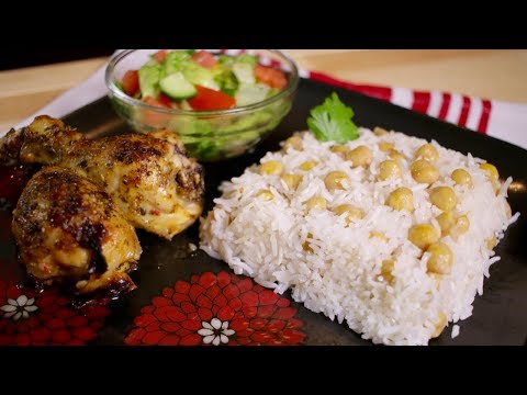How to make Chickpea Rice / Rizat Khiritmane (Assyrian Food)
