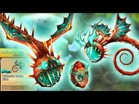 Tuffnut's Death Ride — Premium Whispering Death Level 175 Titan Mode | Dragons: Rise of Berk