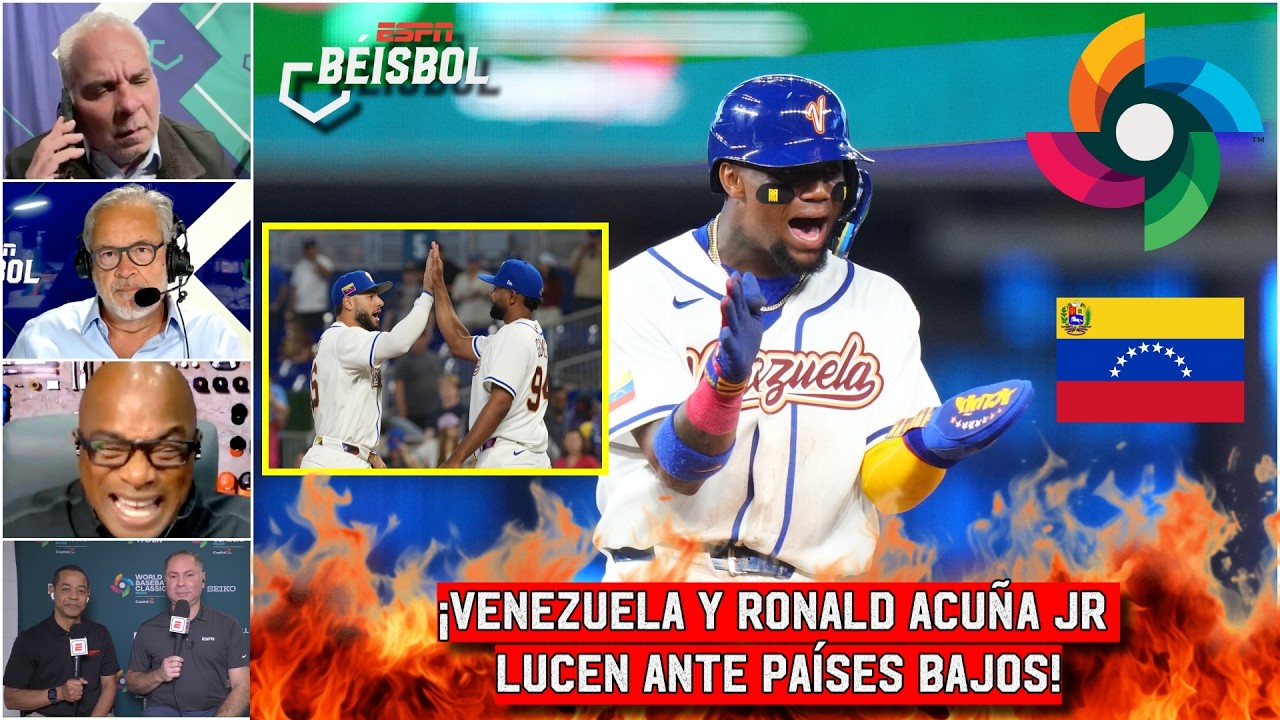 VENEZUELA SILENCIÓ A LOS HATERS a punta de BATAZOS en su debut en el CLÁSICO MUNDIAL | ESPN Beisbol
