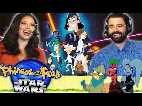 We Watched PHINEAS AND FERB SEASON 4 EPISODE 31-32 For the FIRST TIME! PHINEAS AND FERB STAR WARS