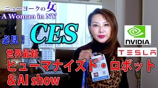 【NYセレブライフ】CES！最新のヒューマナイズド・ロボットを徹底チェック