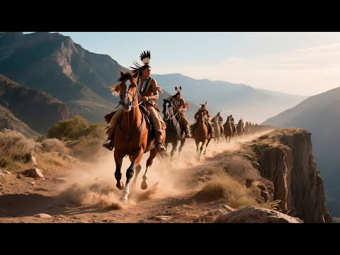 Epic Native American Music for Warriors | Riders of the Sacred Cliffs | Music for Strength & Spirit