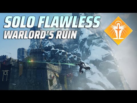 Solo Flawless Warlord's Ruin - Warlock