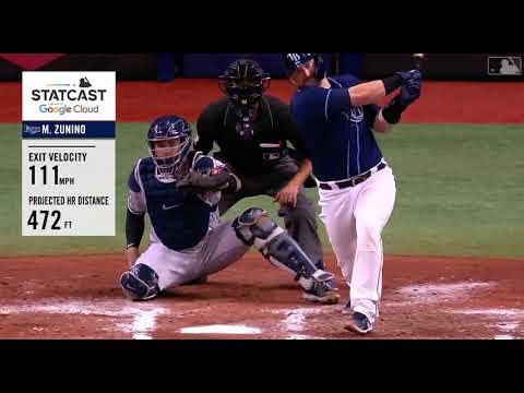 Mike Zunino Hits A 472ft Homer