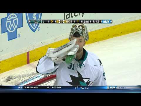 Jarome Iginla scores his 1st Bruins goal 10/24/13