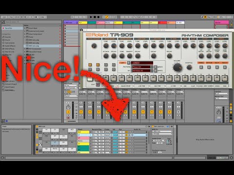 VST in an Ableton drum rack, the quick way and the good way.