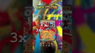 Cost to Buy All Pokemon TCG - Mega Evolution