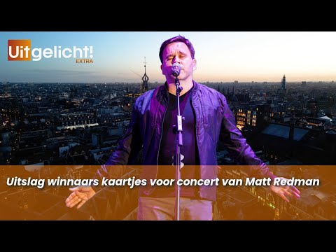 Uitgelicht! Extra 17 juni 2025 - Uitslag winnaars van de kaartjes voor concert Matt Redman