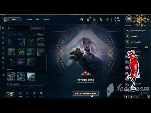 psyops sona legendary skin shard