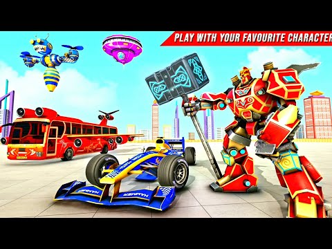 Multi Robot Car Game: Formula Car Robot Transform | aandroid gameplay