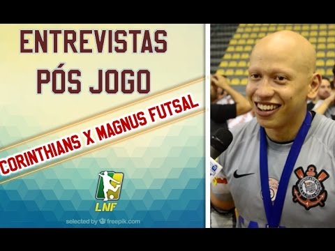 Entrevistas pós-jogo: Corinthians x Magnus Futsal